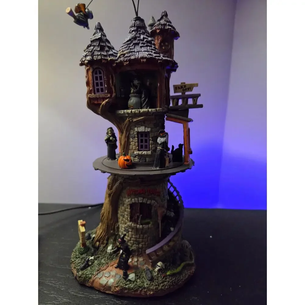 LEMAX Spooky Town Witches Tower #85301